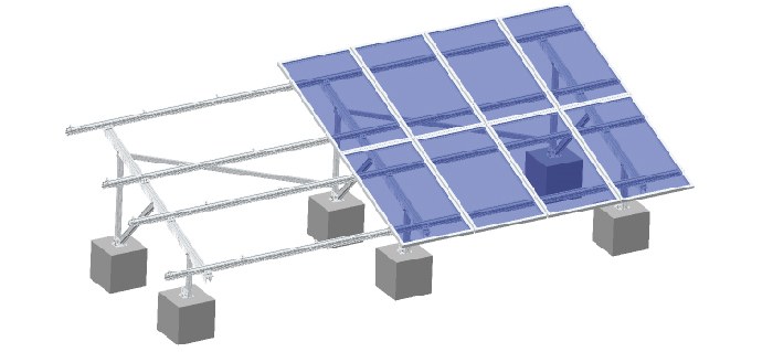 olar pv flat roof mounting systems factory