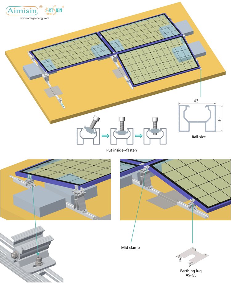 安定した太陽光発電設置ソリューション