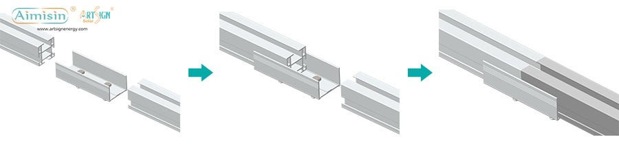 ART SIGN 耐久屋根用ソーラーレールメーカー