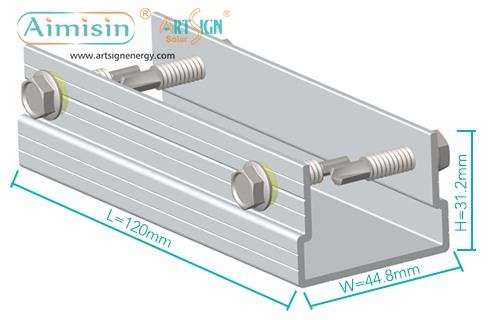 Art Sign solar rail connector AS-A-A159