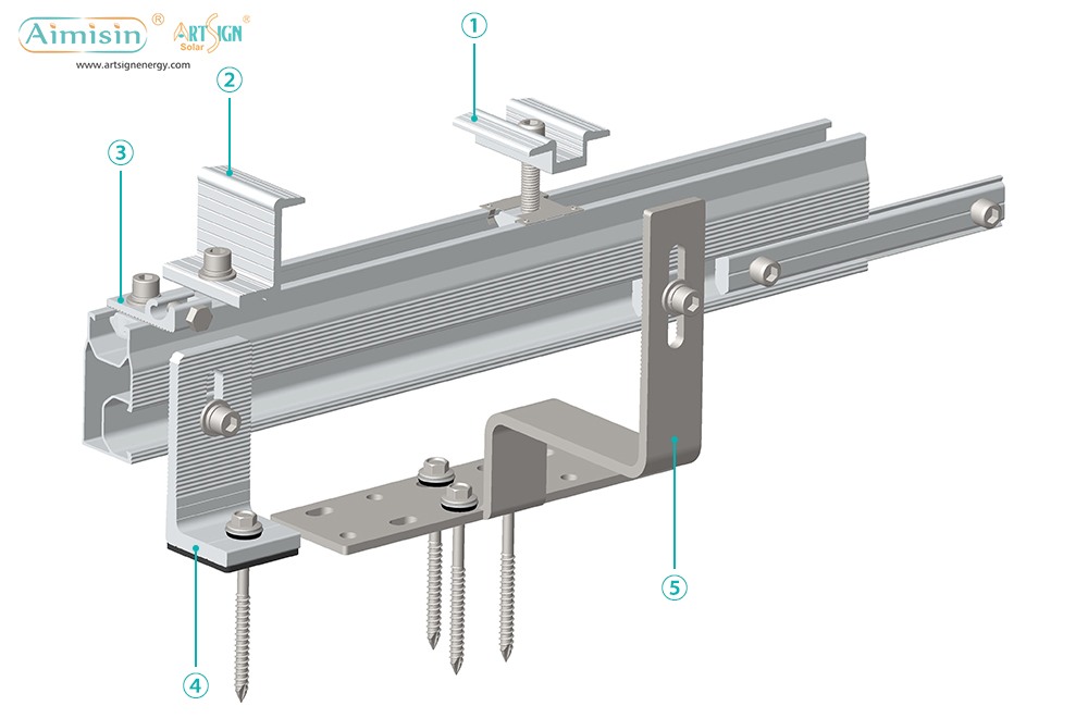 ART SIGN pv racking rail AS-XR-01