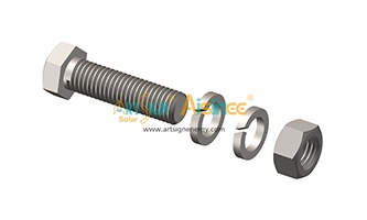 ART SIGN pv steel structure