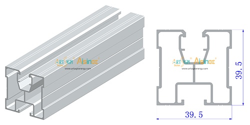 ART SIGN 6m solar rails
