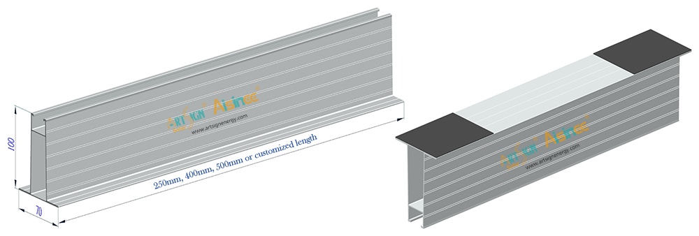 ART SIGIN aluminium rail solar AS-DR-07B