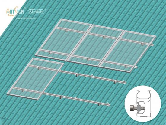 Solar panel roof mounts