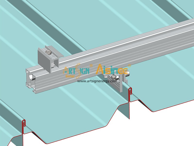 アルミ製スタンディングシームルーフクランプ AS-ARH-31 |ART SIGN