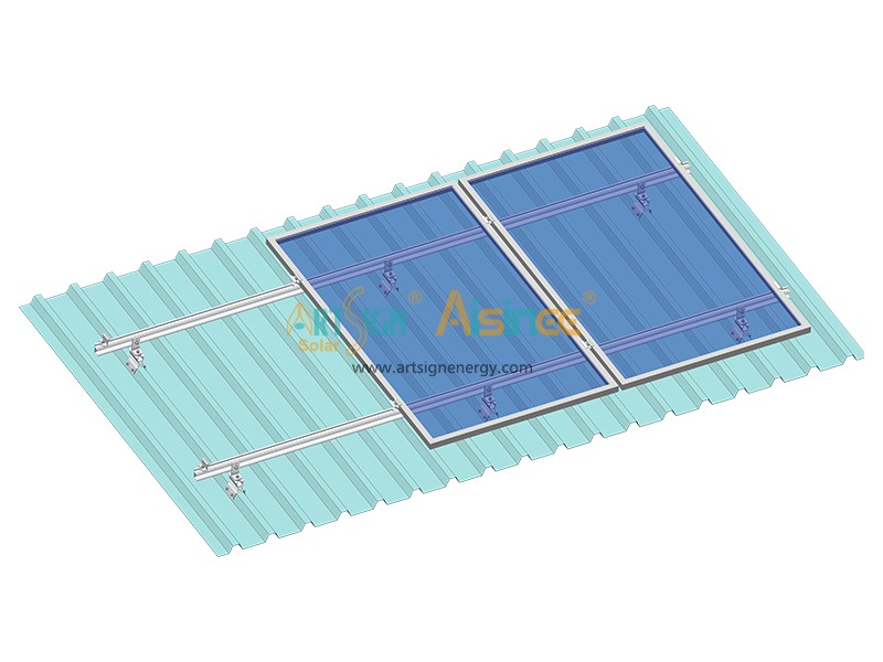 貫通型ルーフブラケット28#のソーラールーフマウントシステム|ART SIGN