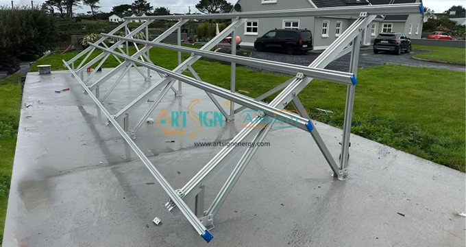 アイルランドにおけるアルミニウム地上架台システムプロジェクト