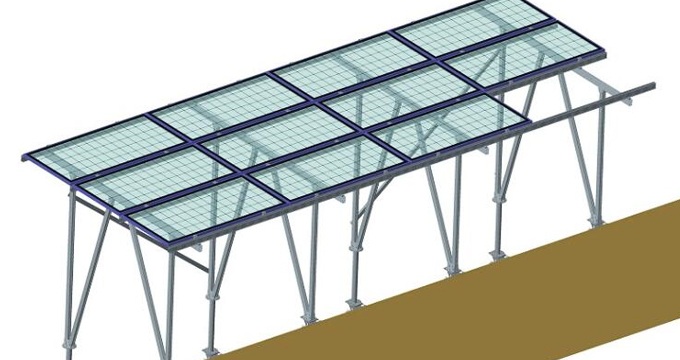 artsignの新しいソーラー構造設計
