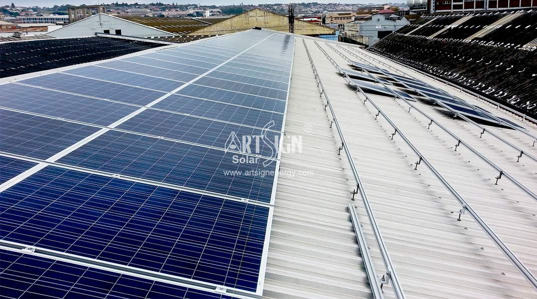 Lフィートの太陽電池の屋根の取り付けシステム